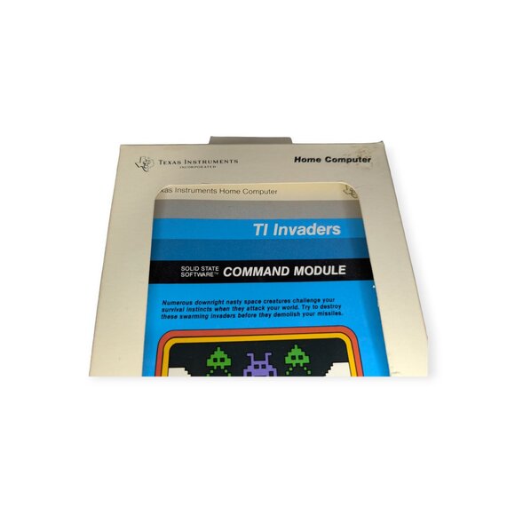 Vintage 1981 Texas Instruments TI 99/4A Computer TI Invaders Game - Picture 4 of 16